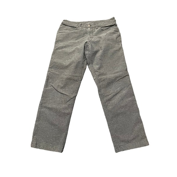 Lululemon‎ ABC Pant Classic Heathered Black Gray Mens Size 31 - Picture 1 of 9